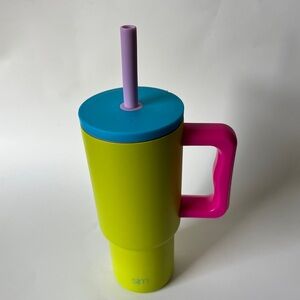 Simple Modern 24oz Stainless Steel Trek Paradise Mix Straw Tumbler Light Green